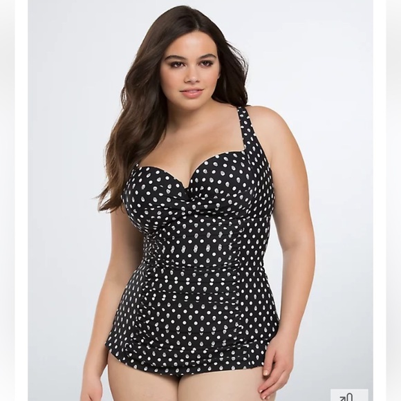torrid Other - TORRID skull dot high waisted bikini swimsuit set, 0X.